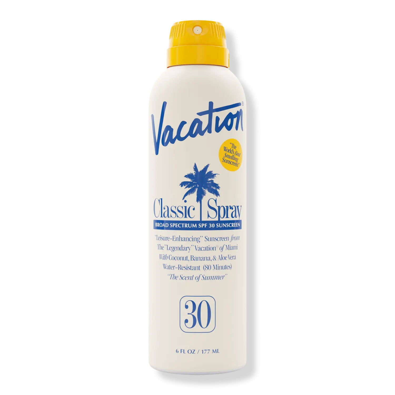 Классический спрей-солнцезащитный крем SPF 30 Vacation
Классический спрей-солнцезащитный крем SPF 30 Vacation