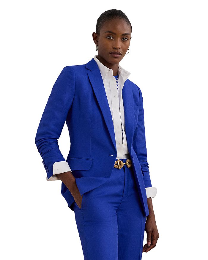 Блейзер из льняной смесовой саржи, стандартный и миниатюрный Ralph Lauren, синий
Блейзер из льняной смесовой саржи, стандартный и миниатюрный Ralph Lauren, синий