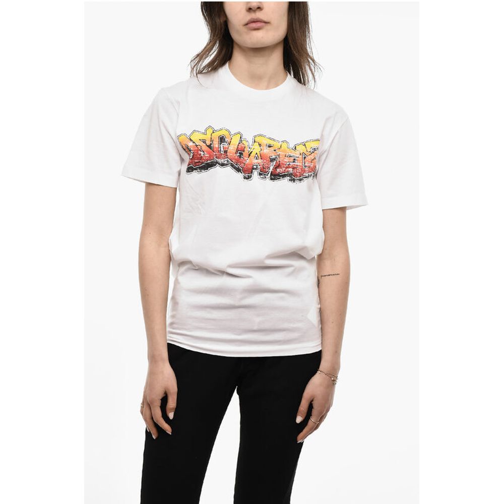 Футболка с короткими рукавами и принтом ГРАФФИТИ Dsquared2, White
Футболка с короткими рукавами и принтом ГРАФФИТИ Dsquared2, White