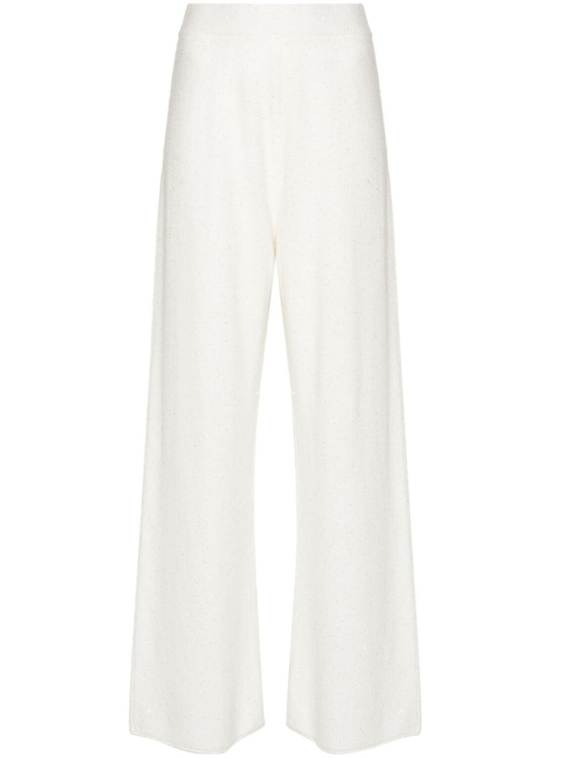 Fabiana Filippi трикотажные брюки с пайетками, нейтральный цвет 
Fabiana Filippi трикотажные брюки с пайетками, нейтральный цвет