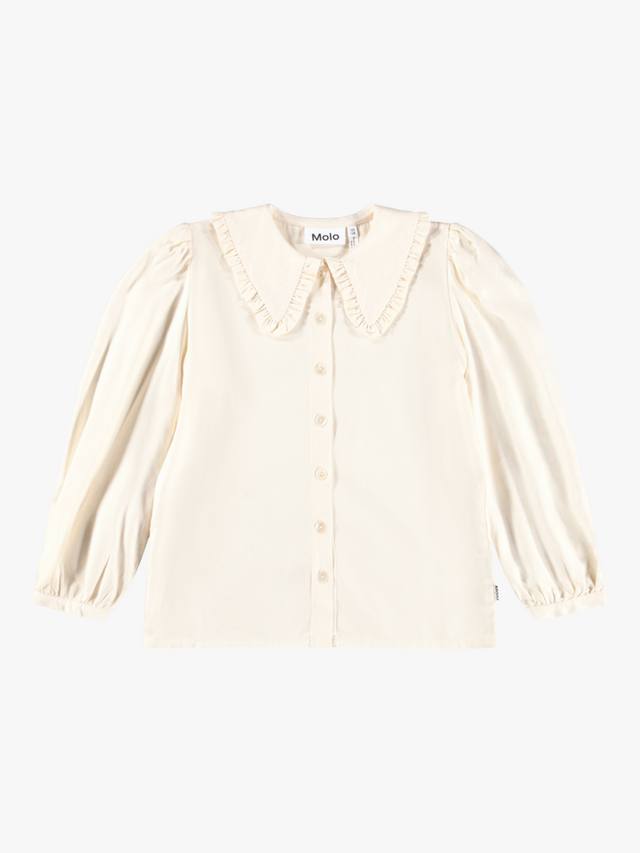 Детская рубашка Robbin с объемными рукавами Peter Pan Molo, Buttercream
Детская рубашка Robbin с объемными рукавами Peter Pan Molo, Buttercream