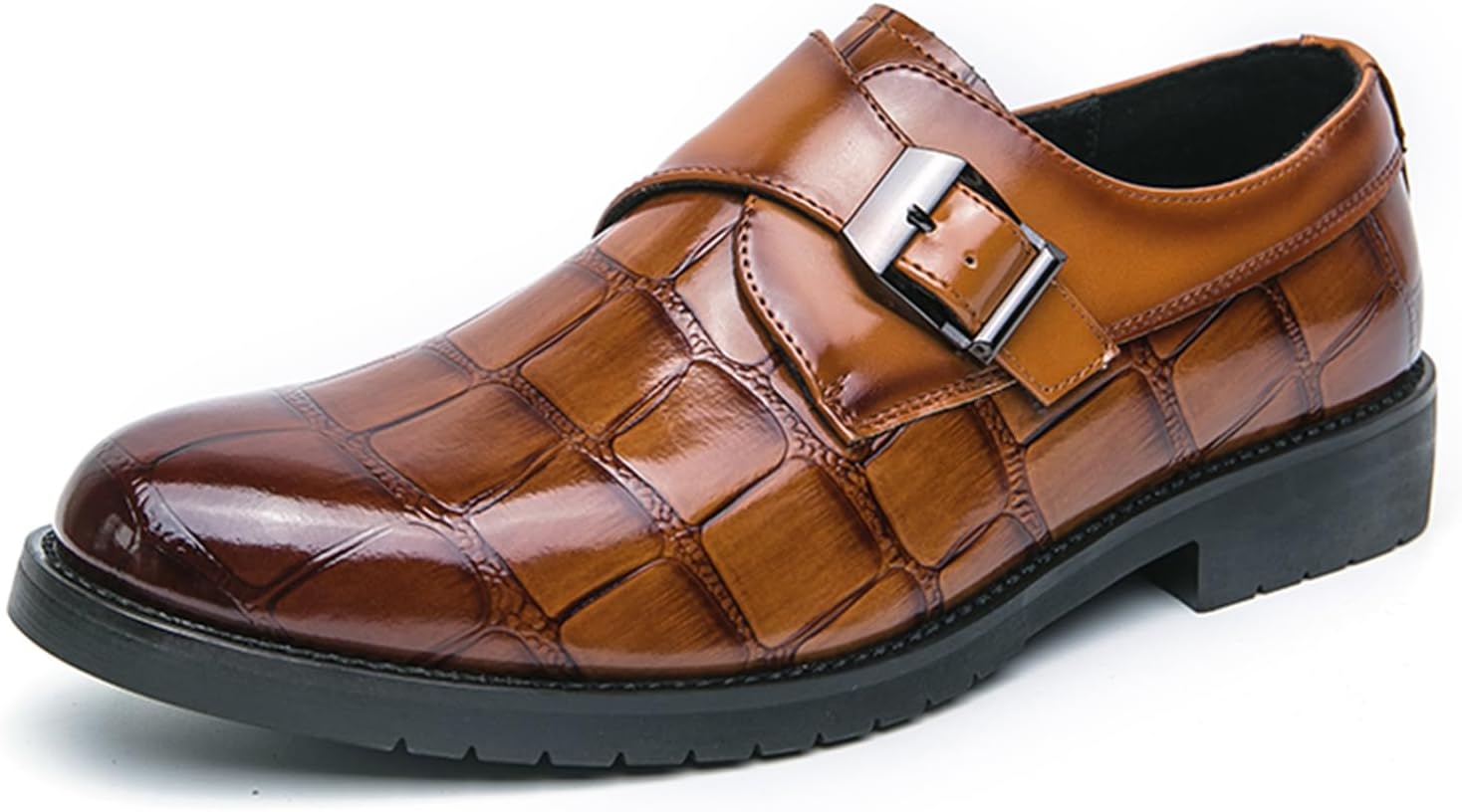 Мужские кожаные лоферы с принтом, низкий каблук, с монковой пряжкой, удобные, с круглым носком, без шнурков, повседневные и деловые туфли для офиса и вечерних нарядов Nejkg, коричневый
Мужские кожаные лоферы с принтом, низкий каблук, с монковой пряжкой, удобные, с круглым носком, без шнурков, повседневные и деловые туфли для офиса и вечерних нарядов Nejkg, коричневый