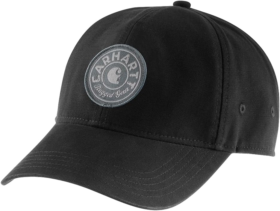 Carhartt мужская кепка Canvas Rugged Gear Patch, Black
Carhartt мужская кепка Canvas Rugged Gear Patch, Black