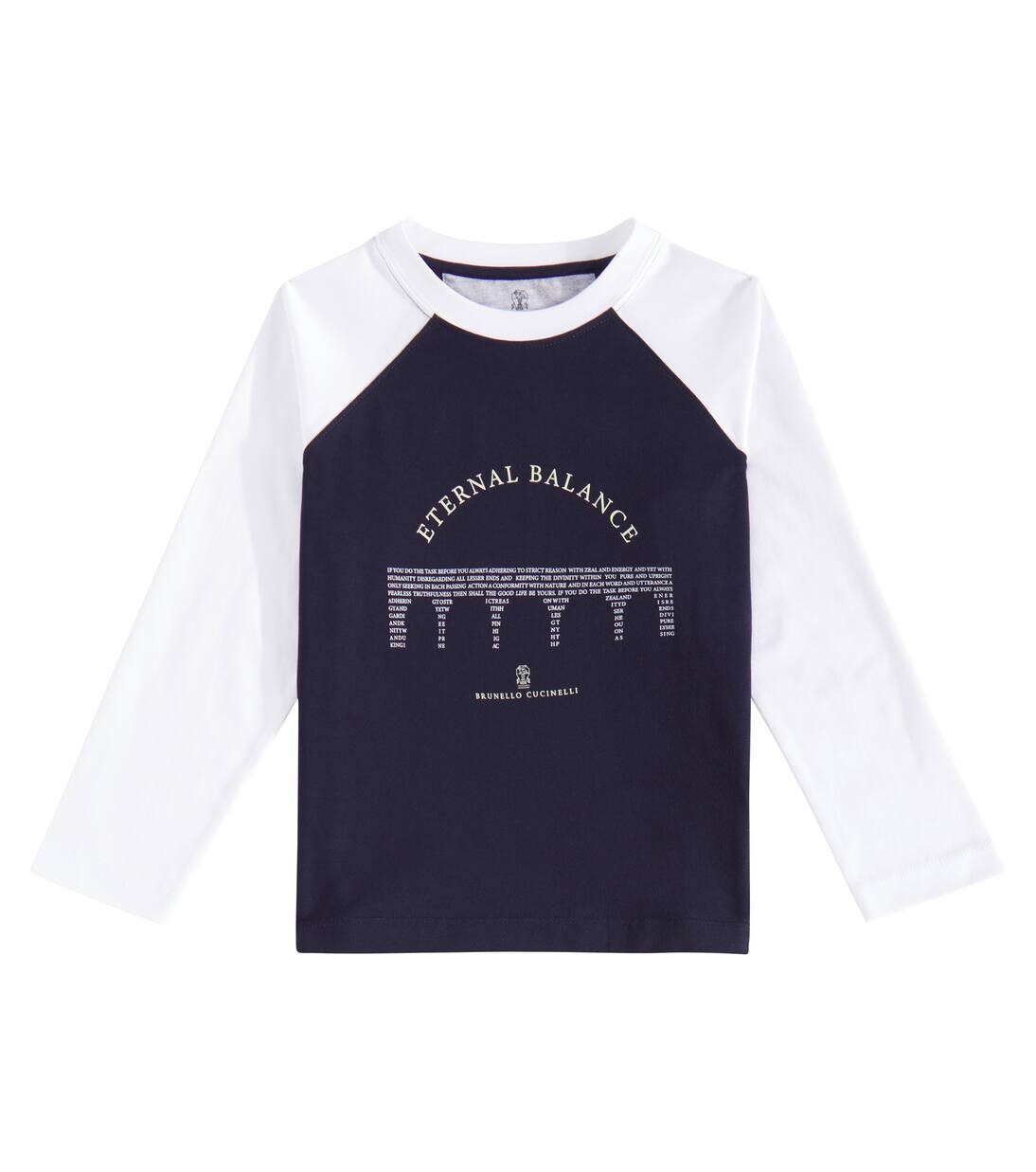 Футболка из хлопкового джерси Brunello Cucinelli Kids, цвет cobalt blue
Футболка из хлопкового джерси Brunello Cucinelli Kids, цвет cobalt blue