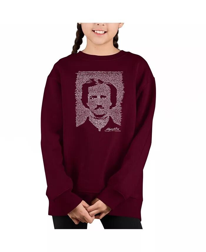 Детская толстовка с круглым вырезом Edgar Allen Poe - The Raven Word Art LA Pop Art, красный
Детская толстовка с круглым вырезом Edgar Allen Poe - The Raven Word Art LA Pop Art, красный