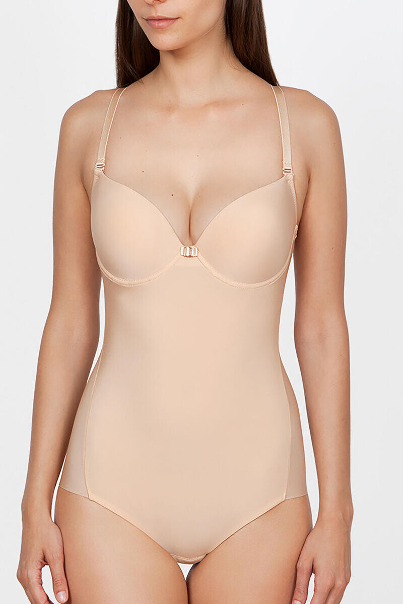 Натуральное боди с открытой спиной и чашкой пуш-ап Ivette Bridal Ivette Bridal, бежевый
Натуральное боди с открытой спиной и чашкой пуш-ап Ivette Bridal Ivette Bridal, бежевый