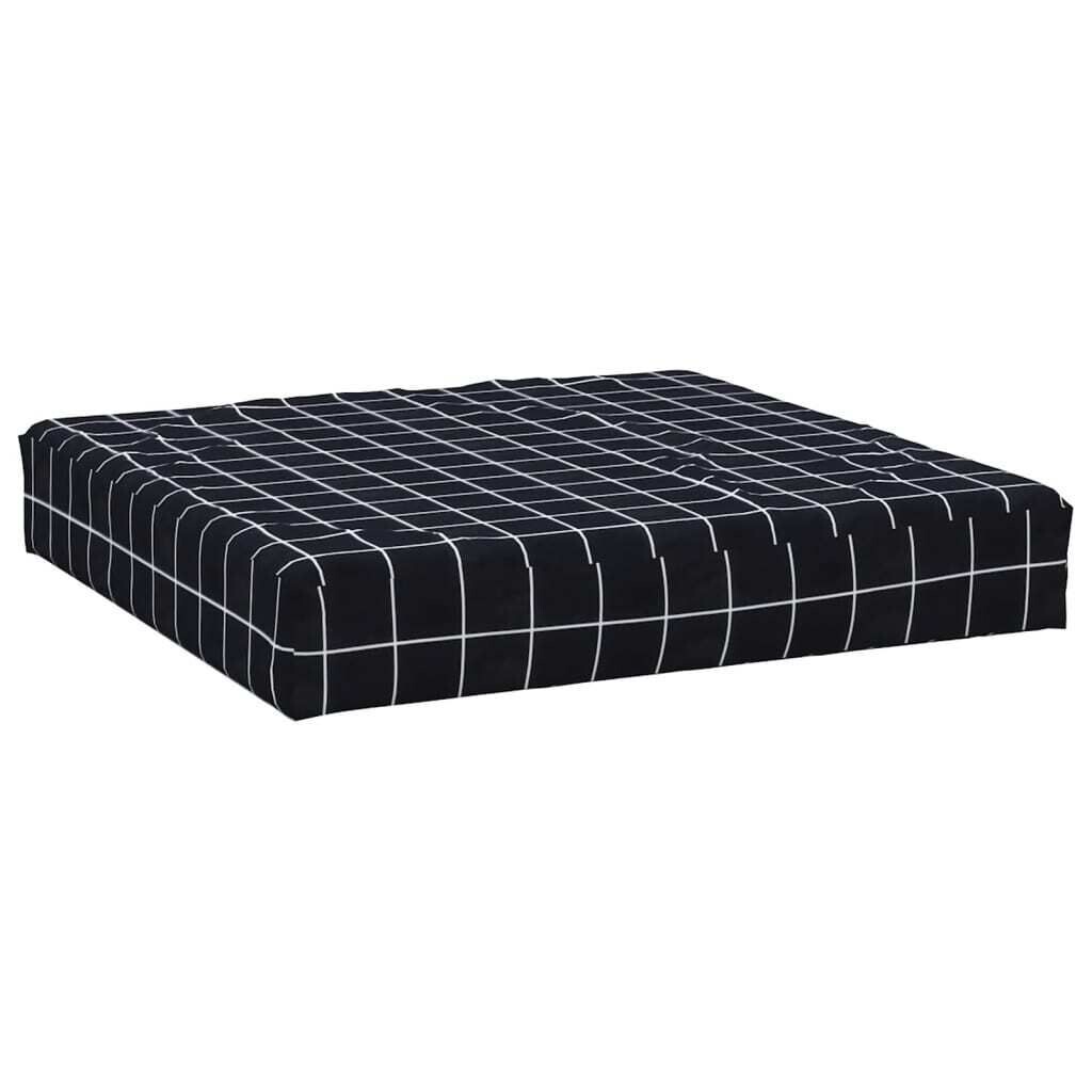 Подушка-паллет vidaXL, черная клетка с узором 60x60x8 см, ткань Оксфорд, черный
Подушка-паллет vidaXL, черная клетка с узором 60x60x8 см, ткань Оксфорд, черный
