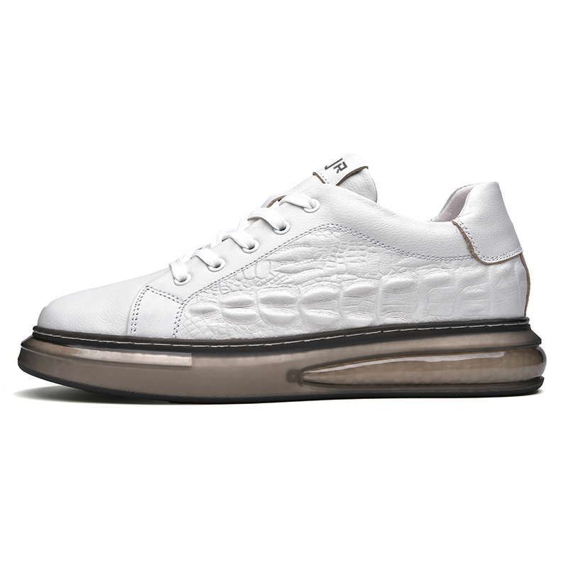 NANJIREN Антискользящие и износостойкие низкие скейтерские кроссовки для мужчин с эффектом увеличения роста - белые, цвет White
NANJIREN Антискользящие и износостойкие низкие скейтерские кроссовки для мужчин с эффектом увеличения роста - белые, цвет White