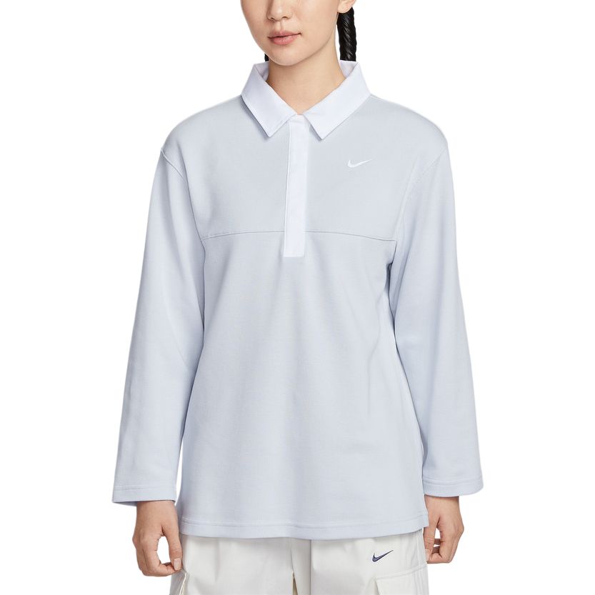 Nike Женская поло-рубашка светло-серого и голубого цвета, с воротником-поло, умеренно прямого кроя, Серый, Nike Женская поло-рубашка светло-серого и голубого цвета, с воротником-поло, умеренно прямого кроя
Nike Женская поло-рубашка светло-серого и голубого цвета, с воротником-поло, умеренно прямого кроя, Серый, Nike Женская поло-рубашка светло-серого и голубого цвета, с воротником-поло, умеренно прямого кроя