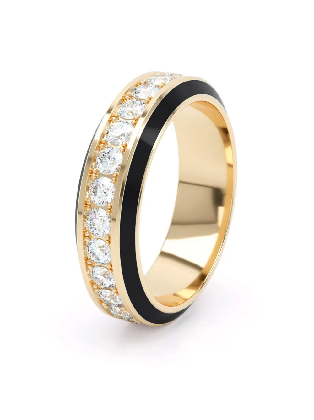 Кольцо Eternity с бриллиантами LOEV, желтый
Кольцо Eternity с бриллиантами LOEV, желтый