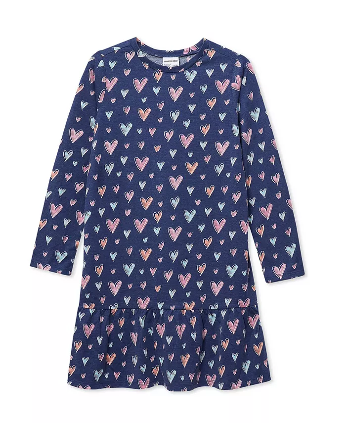 Детская ночная сорочка с длинными рукавами из джерси Lands' End, фиолетовый
Детская ночная сорочка с длинными рукавами из джерси Lands' End, фиолетовый