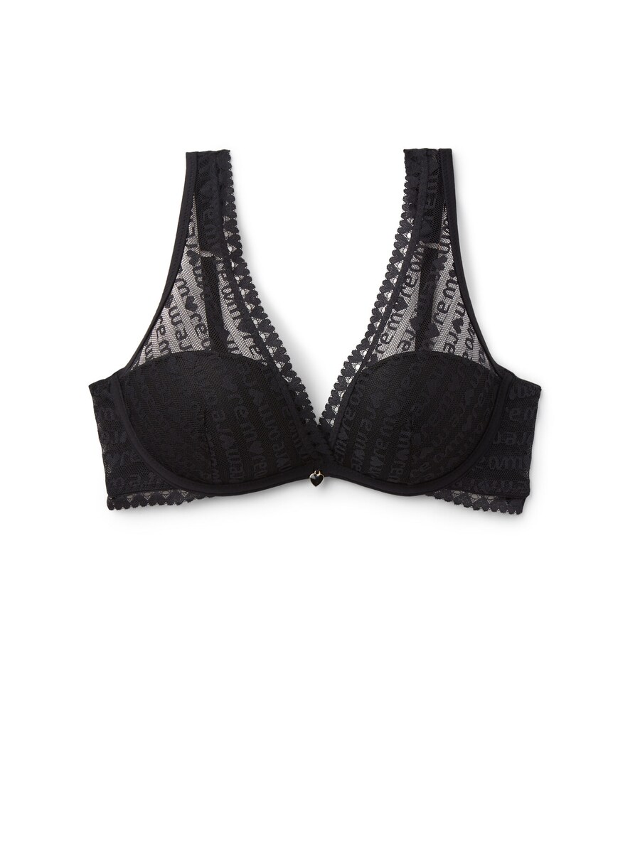 Бюстгальтер-футболка INTIMISSIMI Glorgia More Amore, черный 
Бюстгальтер-футболка INTIMISSIMI Glorgia More Amore, черный