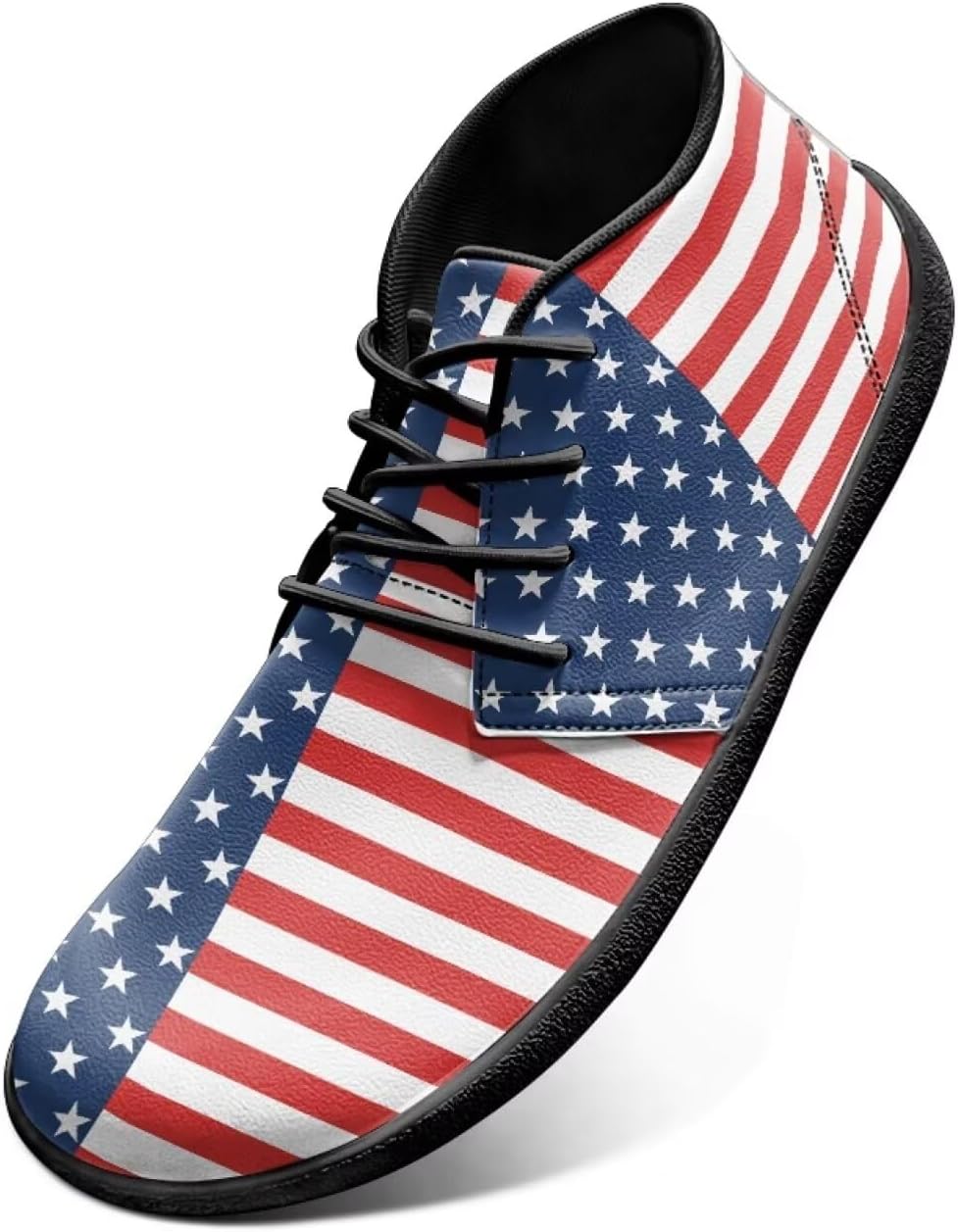 Мужские кроссовки UNICEU с широкой носочной частью, босоножечный стиль, с американским флагом, патриотическая обувь, нулевая платформa, повседневные прогулочные кроссовки, легкие тренировочные и беговые кроссовки, American Flag Independent Day
Мужские кроссовки UNICEU с широкой носочной частью, босоножечный стиль, с американским флагом, патриотическая обувь, нулевая платформa, повседневные прогулочные кроссовки, легкие тренировочные и беговые кроссовки, American Flag Independent Day