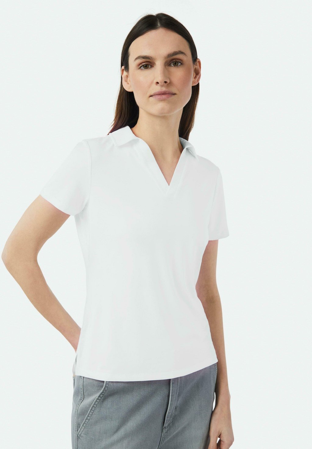 Рубашка поло comma casual identity, белый
Рубашка поло comma casual identity, белый