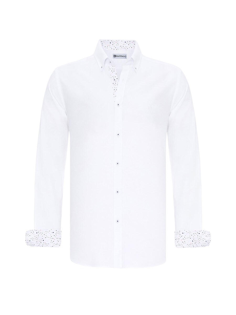 Рубашка обычного кроя на пуговицах Dandalo, белый
Рубашка обычного кроя на пуговицах Dandalo, белый