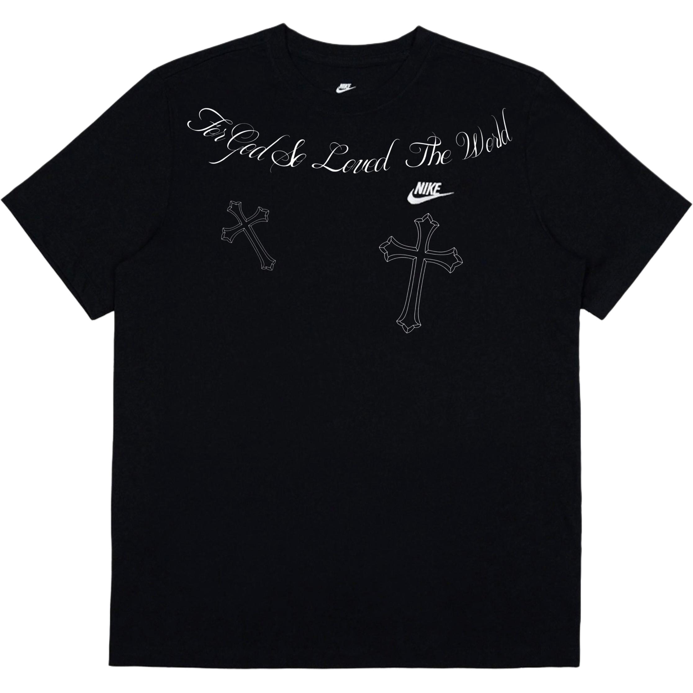 Летняя футболка с коротким рукавом Unisex Nike, черный
Летняя футболка с коротким рукавом Unisex Nike, черный