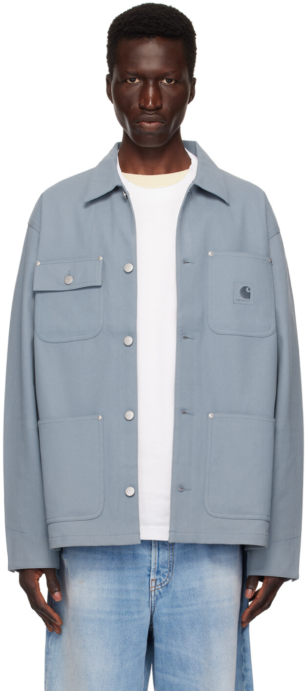 Синяя куртка из искусственной кожи «Ичиган» Carhartt Work In Progress, Синий, Синяя куртка из искусственной кожи «Ичиган» Carhartt Work In Progress
Синяя куртка из искусственной кожи «Ичиган» Carhartt Work In Progress, Синий, Синяя куртка из искусственной кожи «Ичиган» Carhartt Work In Progress