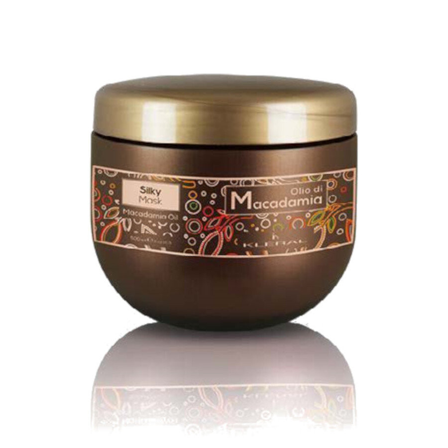 Kleral System Macadamia, Шелковистая смягчающая маска для волос, 500 мл
Kleral System Macadamia, Шелковистая смягчающая маска для волос, 500 мл