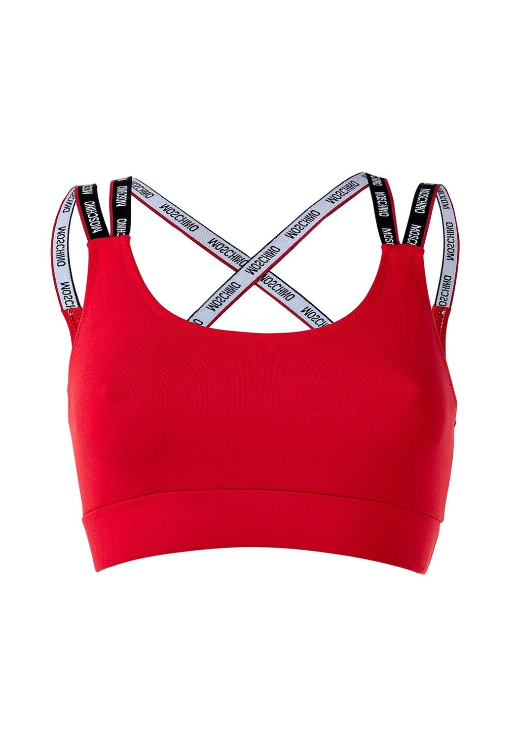 Женское бюстье - бандо, спортивный бюстгальтер, хлопок стрейч, однотонное MOSCHINO, красный
Женское бюстье - бандо, спортивный бюстгальтер, хлопок стрейч, однотонное MOSCHINO, красный