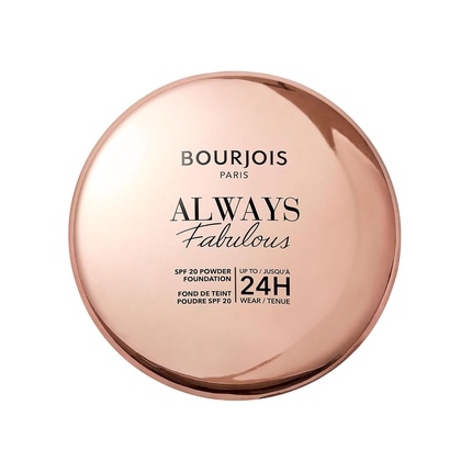 Always Fabulous 425 Медовая пудра для лица с легкой формулой Bourjois
Always Fabulous 425 Медовая пудра для лица с легкой формулой Bourjois