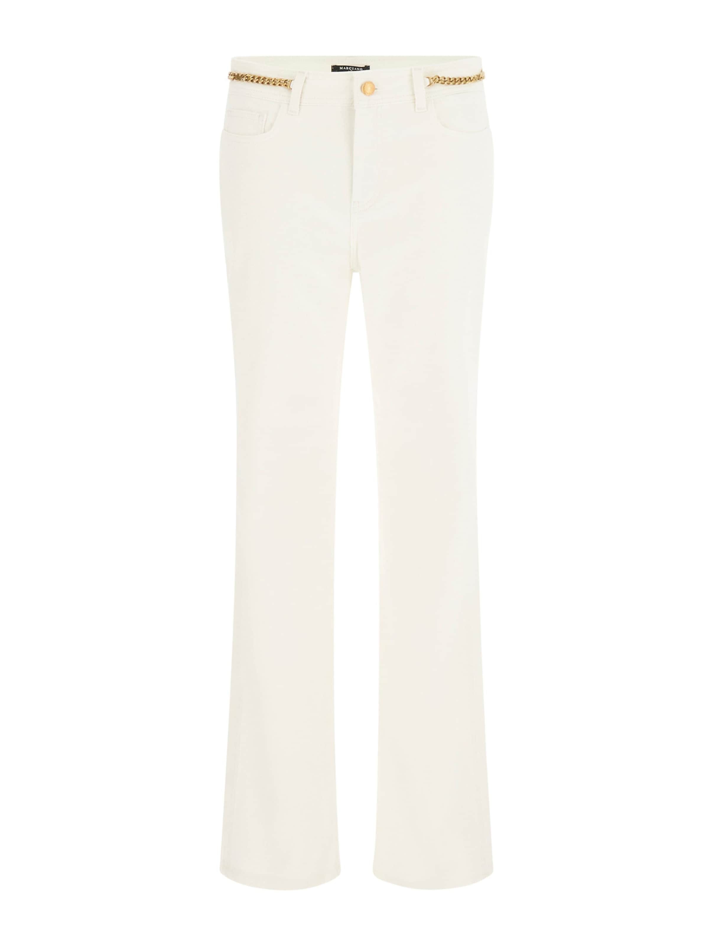 GUESS by Marciano Джинсы-клеш 'Alyssa' в белом цвете
GUESS by Marciano Джинсы-клеш 'Alyssa' в белом цвете