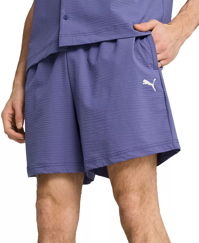 Мужские шорты из пике Relaxed-Fit 6" Puma, синий
Мужские шорты из пике Relaxed-Fit 6" Puma, синий