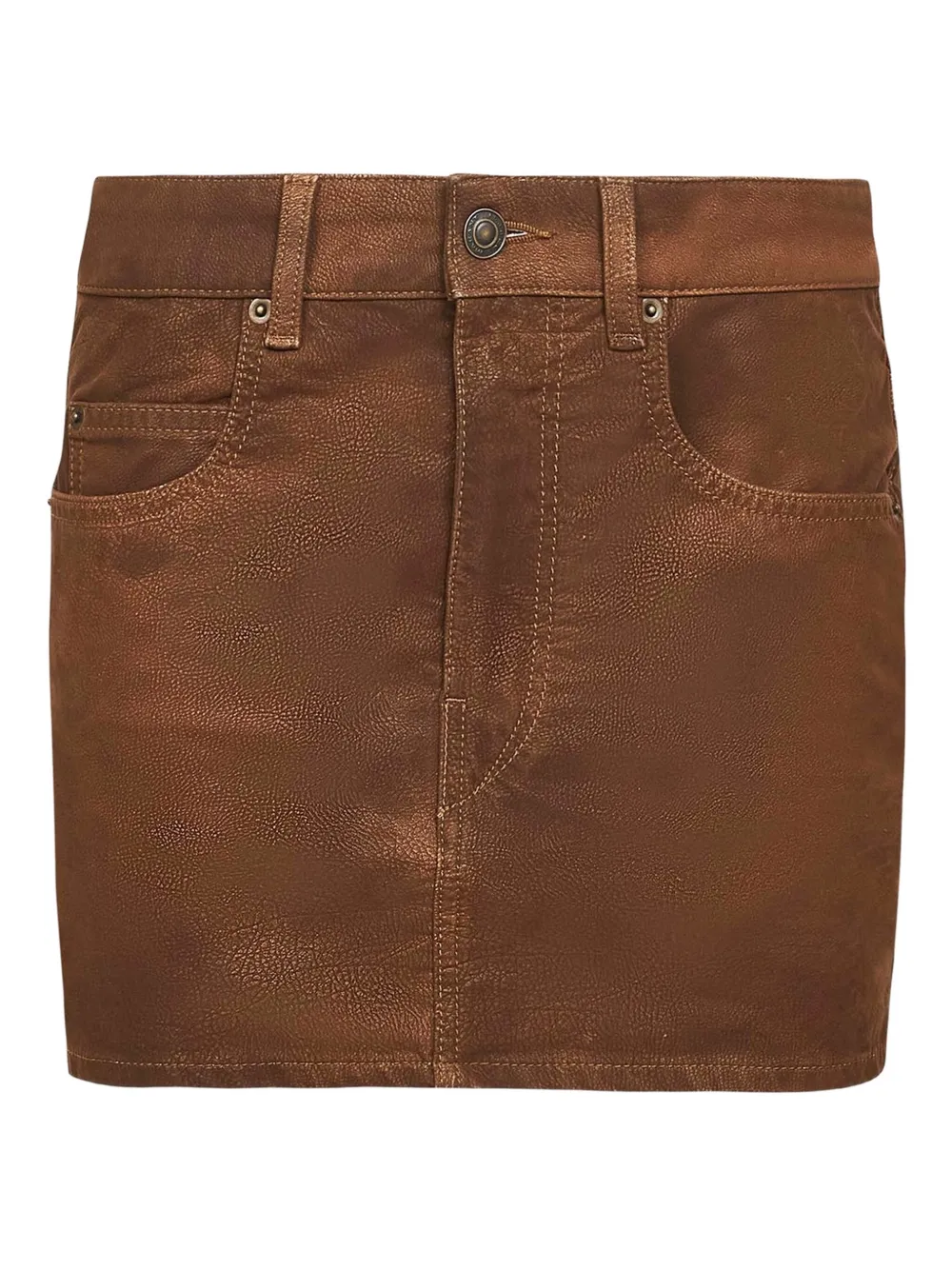 Юбка из искусственной кожи Marant Étoile, коричневый
Юбка из искусственной кожи Marant Étoile, коричневый