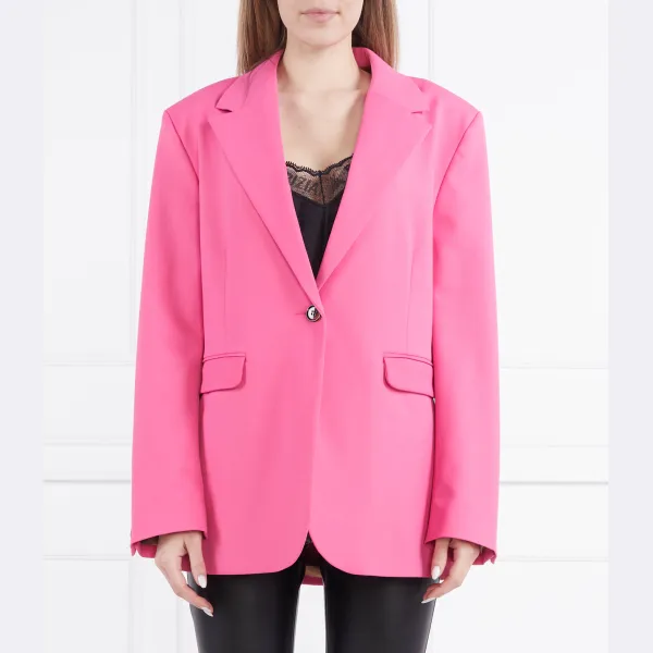 Элегантный пиджак оверсайз Samsøe Samsøe, розовый
Элегантный пиджак оверсайз Samsøe Samsøe, розовый