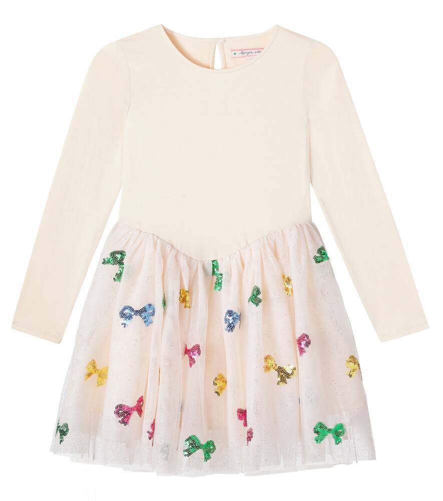 Платье из тюля с пайетками Konges Sløjd, Bow Coloré
Платье из тюля с пайетками Konges Sløjd, Bow Coloré