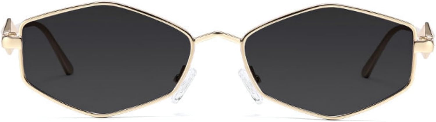 Солнцезащитные очки Willochra Fashion Rimless Polygon для женщин и мужчин, классические винтажные, неправильной формы, черные, шестиугольные, с защитой от УФ-излучения UV400, C1
Солнцезащитные очки Willochra Fashion Rimless Polygon для женщин и мужчин, классические винтажные, неправильной формы, черные, шестиугольные, с защитой от УФ-излучения UV400, C1