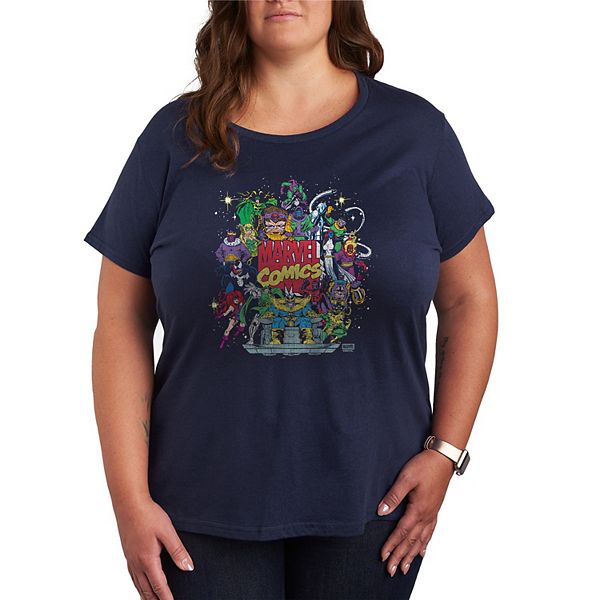 Футболка с ретро-коллажем Villains, Plus size Marvel, Navy, Синий, Футболка с ретро-коллажем Villains, Plus size Marvel, Navy
Футболка с ретро-коллажем Villains, Plus size Marvel, Navy, Синий, Футболка с ретро-коллажем Villains, Plus size Marvel, Navy