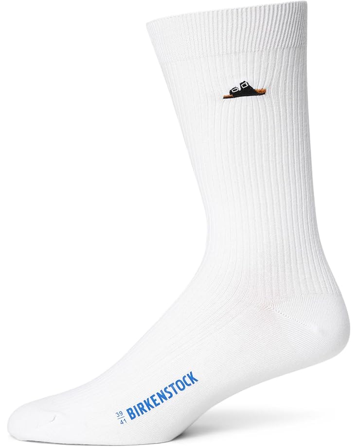 Носки Birkenstock Cotton Ribbed Socks, белый 
Носки Birkenstock Cotton Ribbed Socks, белый
