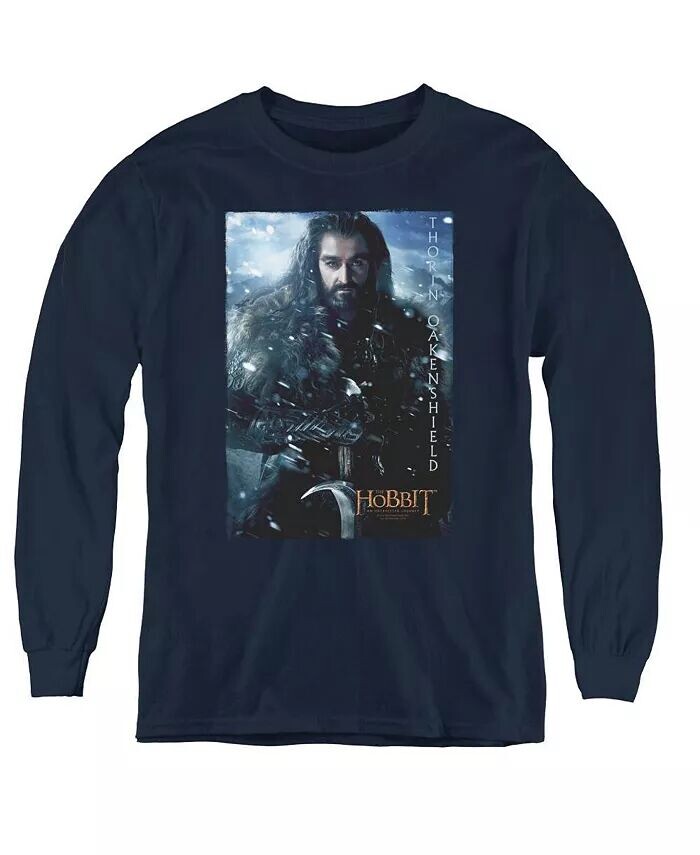 Свитшот с длинным рукавом для мальчиков и молодежи с изображением Торина The Hobbit, синий
Свитшот с длинным рукавом для мальчиков и молодежи с изображением Торина The Hobbit, синий