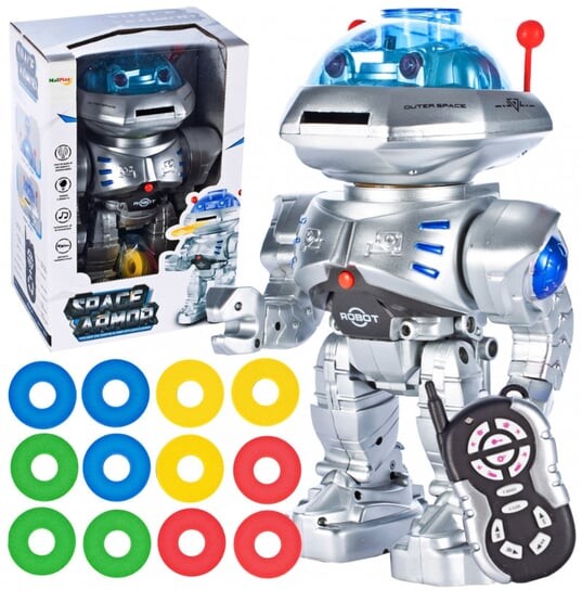 Радиоуправляемый робот для стрельбы по шайбам elektrostator, Серый, Радиоуправляемый робот для стрельбы по шайбам elektrostator
Радиоуправляемый робот для стрельбы по шайбам elektrostator, Серый, Радиоуправляемый робот для стрельбы по шайбам elektrostator