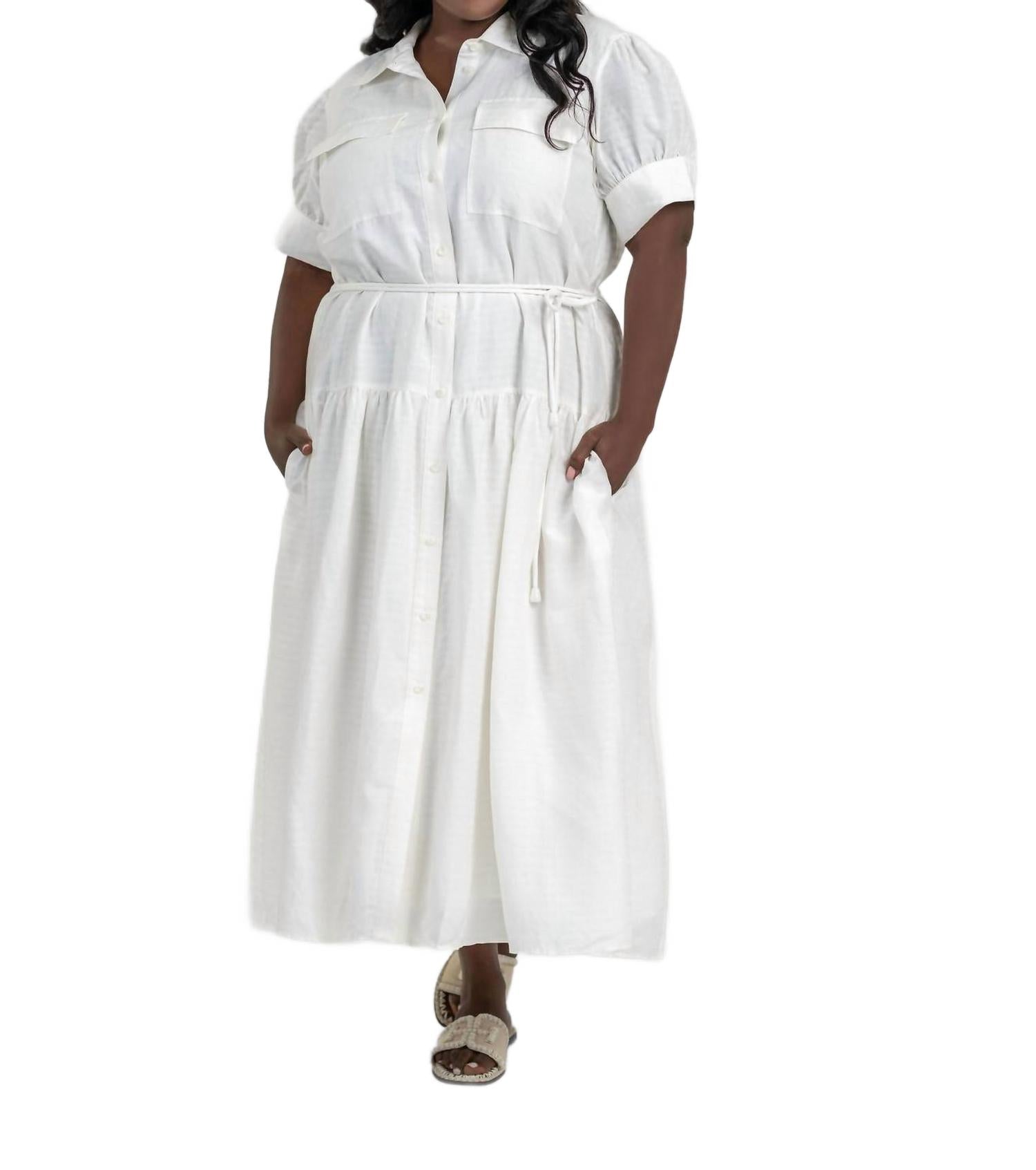 Платье Carrington - плюс в прохладном белом Tanya Taylor
Платье Carrington - плюс в прохладном белом Tanya Taylor