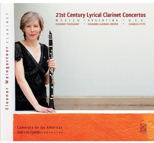 CD диск Toussaint / Weingartner / Camerata De Las Americas: 21st Century Lyrical Clarinet Concertos
CD диск Toussaint / Weingartner / Camerata De Las Americas: 21st Century Lyrical Clarinet Concertos