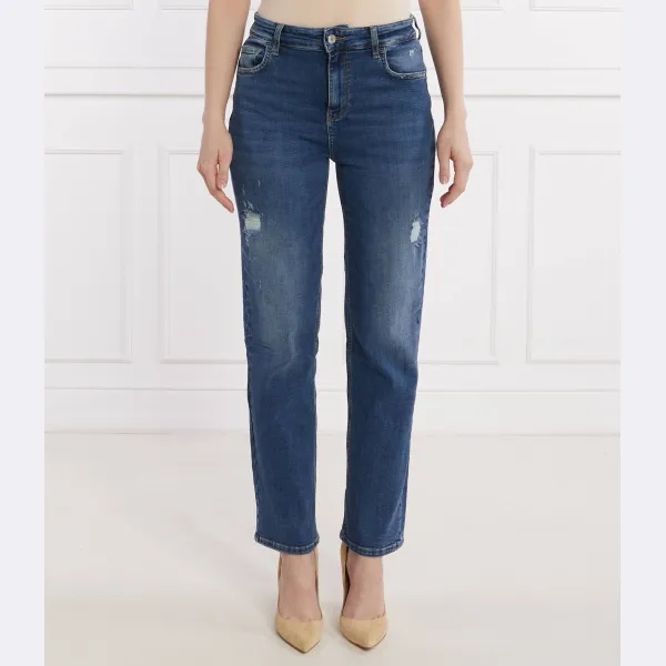 Джинсы прямого кроя Liu Jo, синий
Джинсы прямого кроя Liu Jo, синий