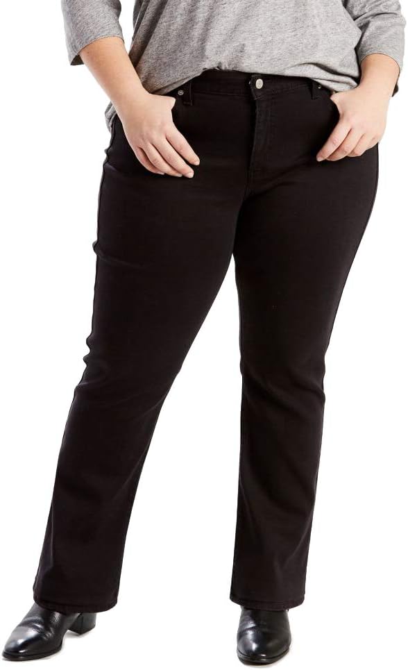 Женские классические прямые джинсы Levi's (большие размеры), Soft Black
Женские классические прямые джинсы Levi's (большие размеры), Soft Black