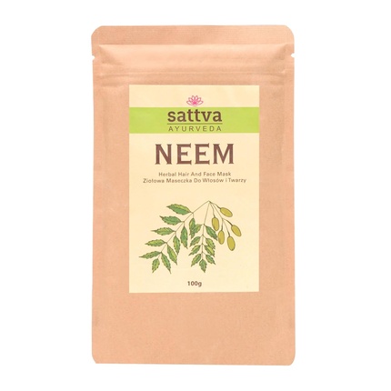 Маска из трав Ним для волос и лица 100 г Sattva
Маска из трав Ним для волос и лица 100 г Sattva
