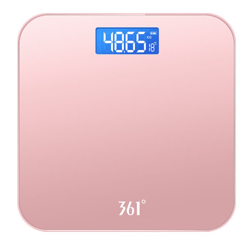 Весы для измерения веса тела 361°, розовый
Весы для измерения веса тела 361°, розовый