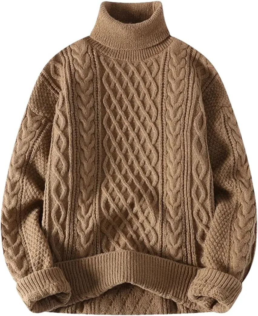 Мужской длинный свитер-водолазка из хлопка Fnfmrfmr
Мужской длинный свитер-водолазка из хлопка Fnfmrfmr