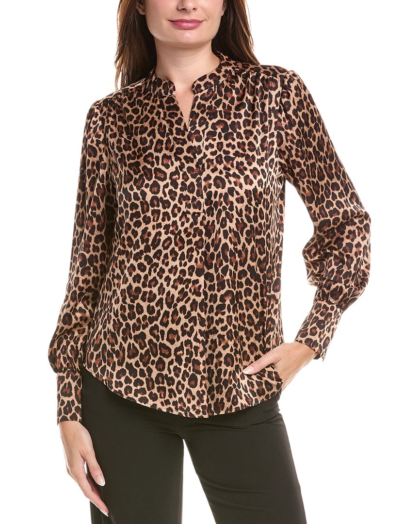 Блузка Anne Klein с принтом, коричневый
Блузка Anne Klein с принтом, коричневый