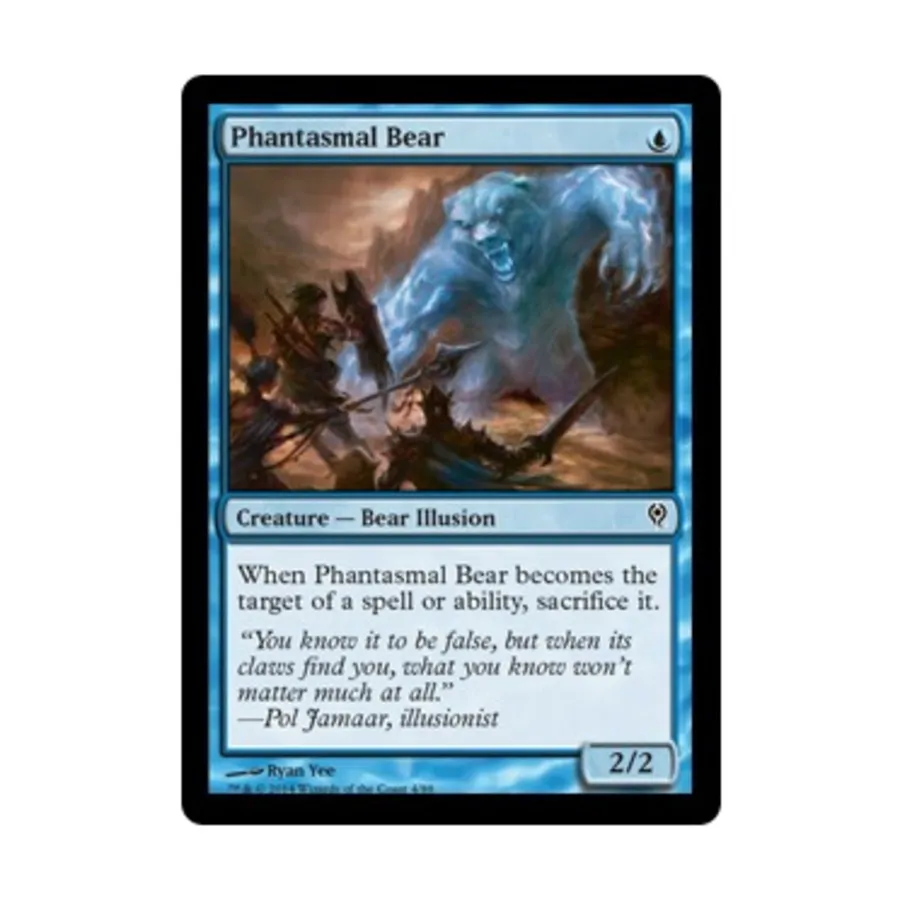 CCG Призрачный медведь (С), MTG - Duel Decks - Jace vs. Vraska
CCG Призрачный медведь (С), MTG - Duel Decks - Jace vs. Vraska