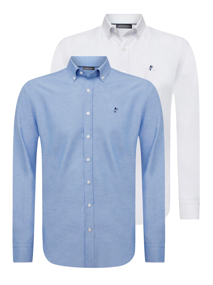 Деловая рубашка обычного кроя Jacey Quinn, цвет Blue/White
Деловая рубашка обычного кроя Jacey Quinn, цвет Blue/White