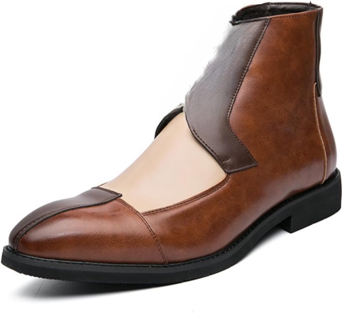 Мужские кожаные ботинки Челси средней высоты - слипоны и шнуровка, ботинки до щиколотки для повседневной носки, разноцветный дизайн с противоскользящей подошвой Kelibasi
Мужские кожаные ботинки Челси средней высоты - слипоны и шнуровка, ботинки до щиколотки для повседневной носки, разноцветный дизайн с противоскользящей подошвой Kelibasi