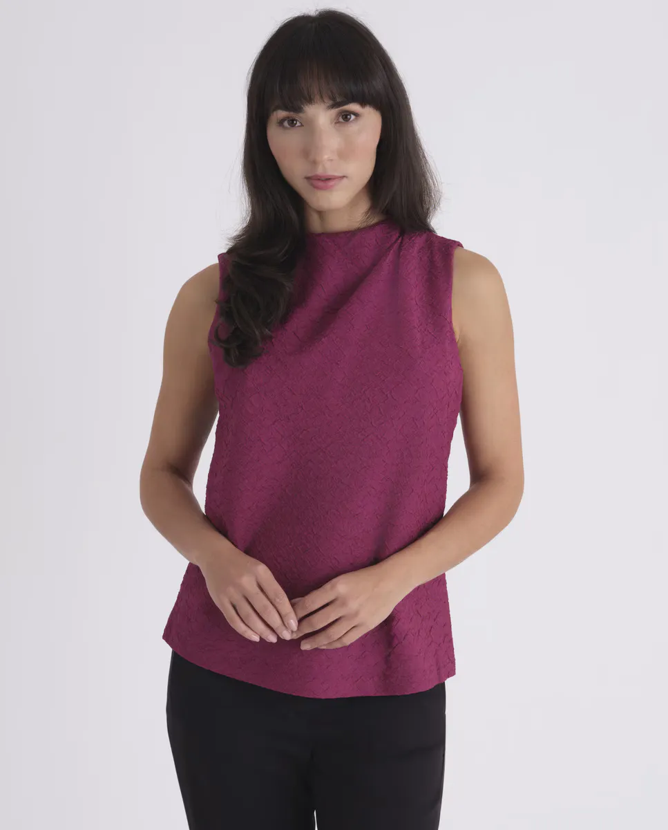 Женская блузка из драпированного крепа Calvin Klein, фиолетовый
Женская блузка из драпированного крепа Calvin Klein, фиолетовый