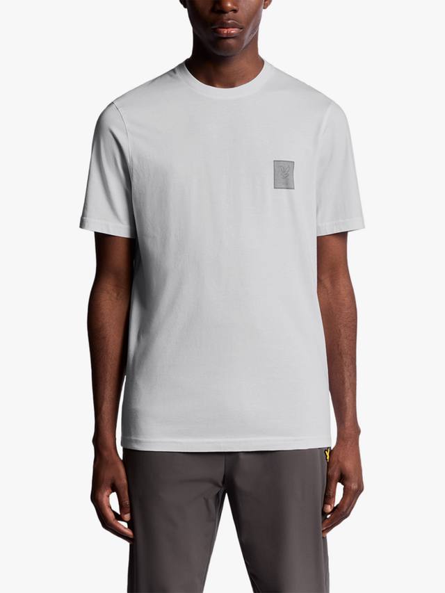 Футболка с коротким рукавом Regular Fit из хлопковой смеси с резиновым логотипом Lyle & Scott, White
Футболка с коротким рукавом Regular Fit из хлопковой смеси с резиновым логотипом Lyle & Scott, White