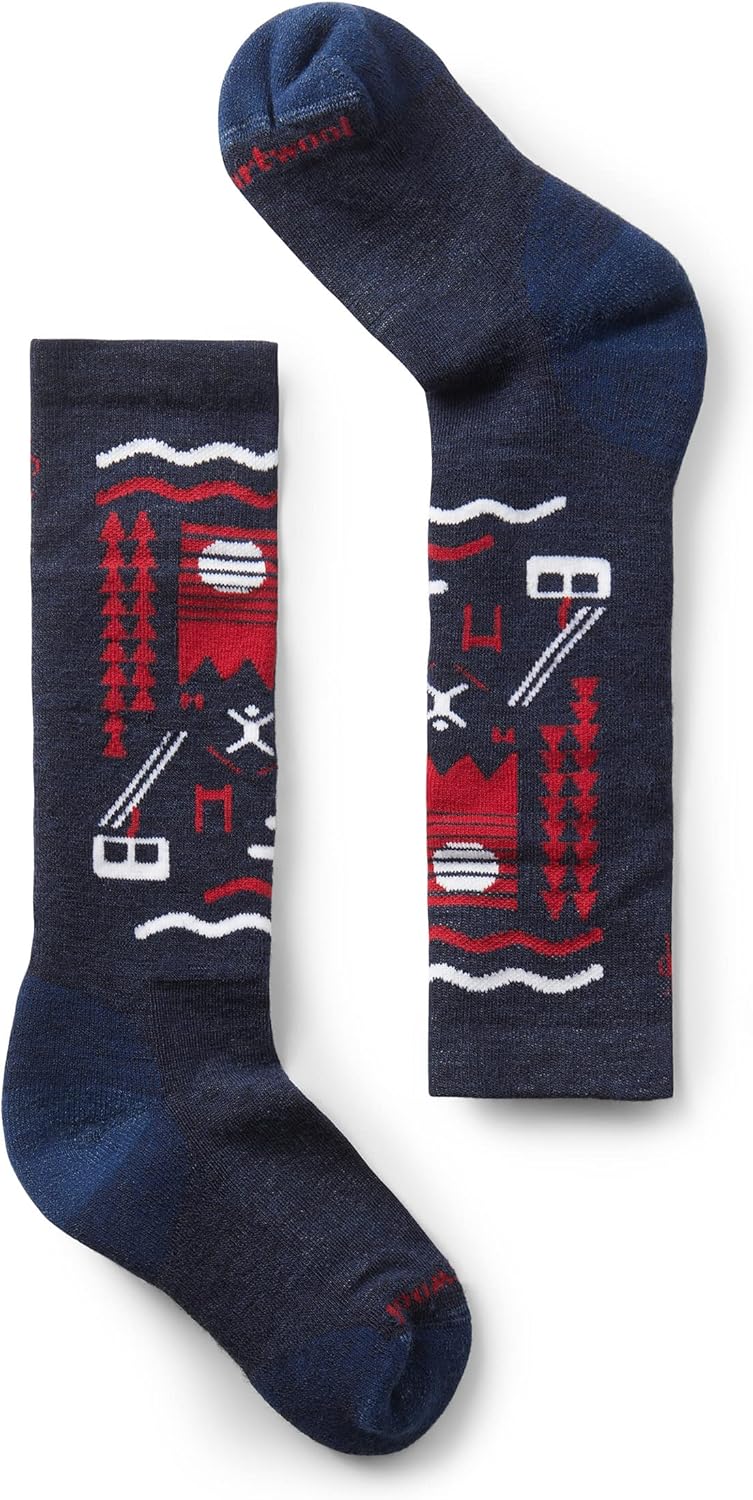 Детские зимние носки Smartwool Wintersport с полной амортизацией для горнолыжного спорта, Deep Navy
Детские зимние носки Smartwool Wintersport с полной амортизацией для горнолыжного спорта, Deep Navy