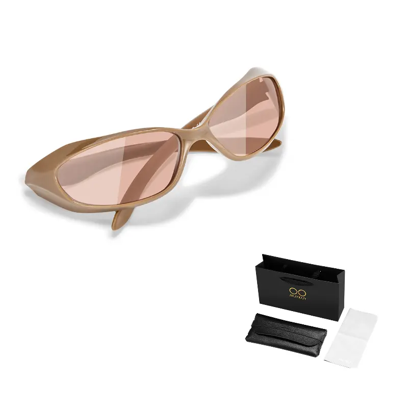 MUYKUY Солнцезащитные очки нестандартной формы унисекс, Mocha MK538YJ-002
MUYKUY Солнцезащитные очки нестандартной формы унисекс, Mocha MK538YJ-002