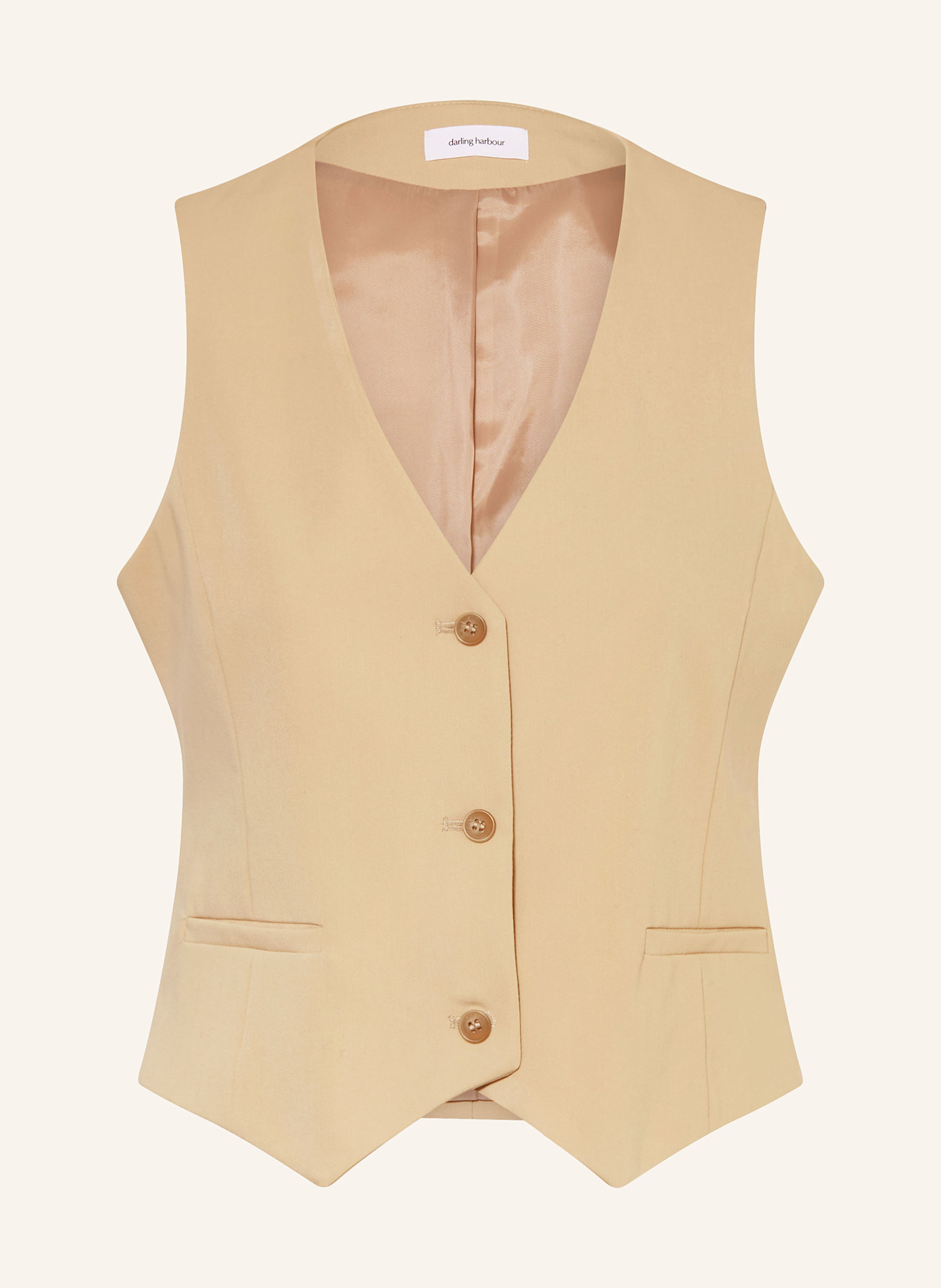 Блейзер жилет Darling Harbour, бежевый
Блейзер жилет Darling Harbour, бежевый
